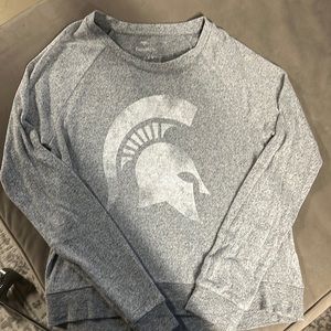 Soft Michigan State lightweight top